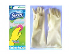 CN-Găng tay cao su gia dụng cao cấp hiệu Syren (kiểu hàn quốc)  size L